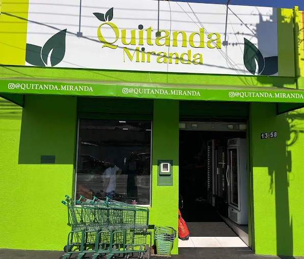 Fachada da Quitanda Miranda — Unidade Av. Nossa Senhora de Fátima em Bauru